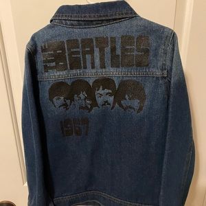Kids Junk Food Beatles Denim Jacket (New) Medium
